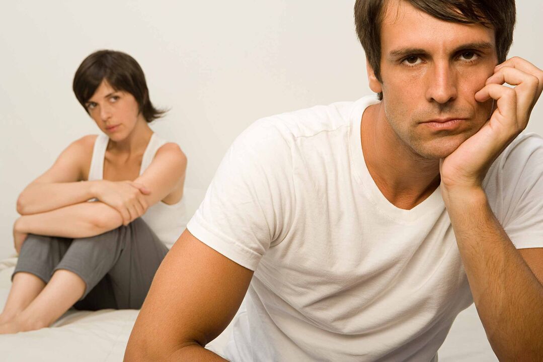 Negativni dejavniki izzovejo razvoj impotence pri moških